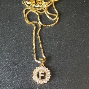 Gold Pendant Necklace
